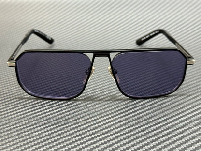 PRADA PR A53S 1BO05Q Matte Black Violet Mirror