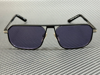 PRADA PR A53S 1BO05Q Matte Black Violet Mirror