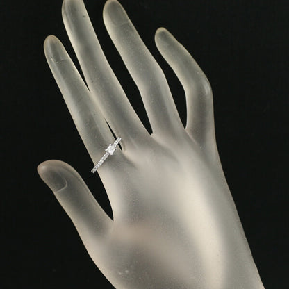 Tiffany&Co. Ring Princess-Cut Solitaire Diamond