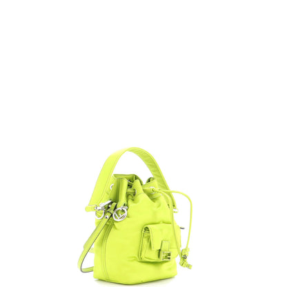 Fendi Mon Tresor Bucket Bag Nylon Mini