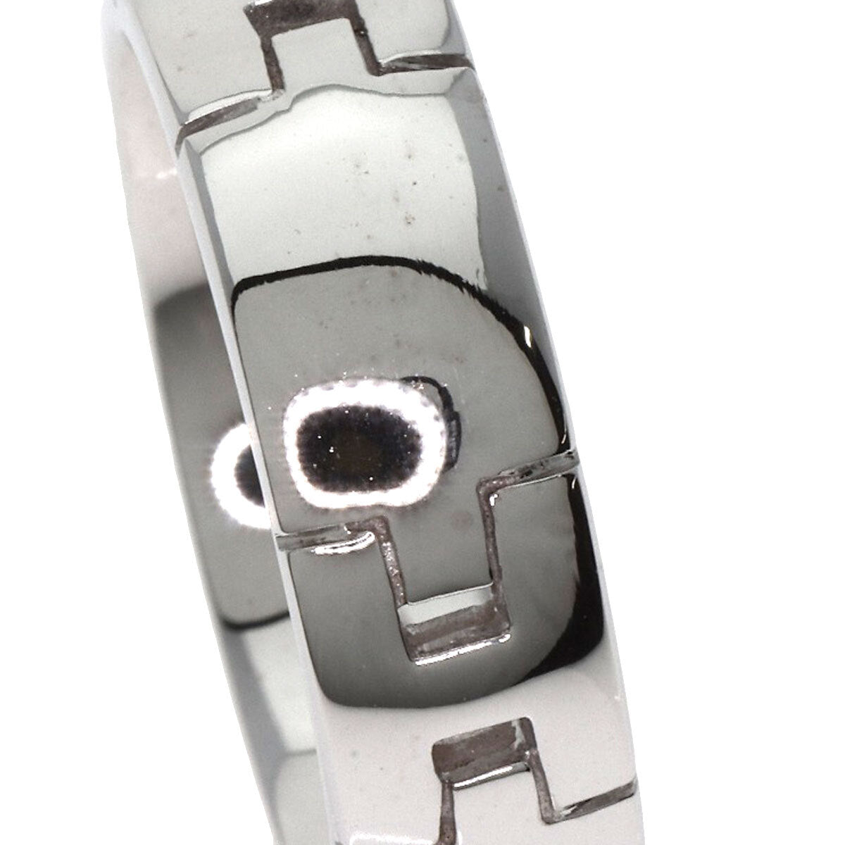 HERMES   Ring Hercules # 50 K18 White Gold