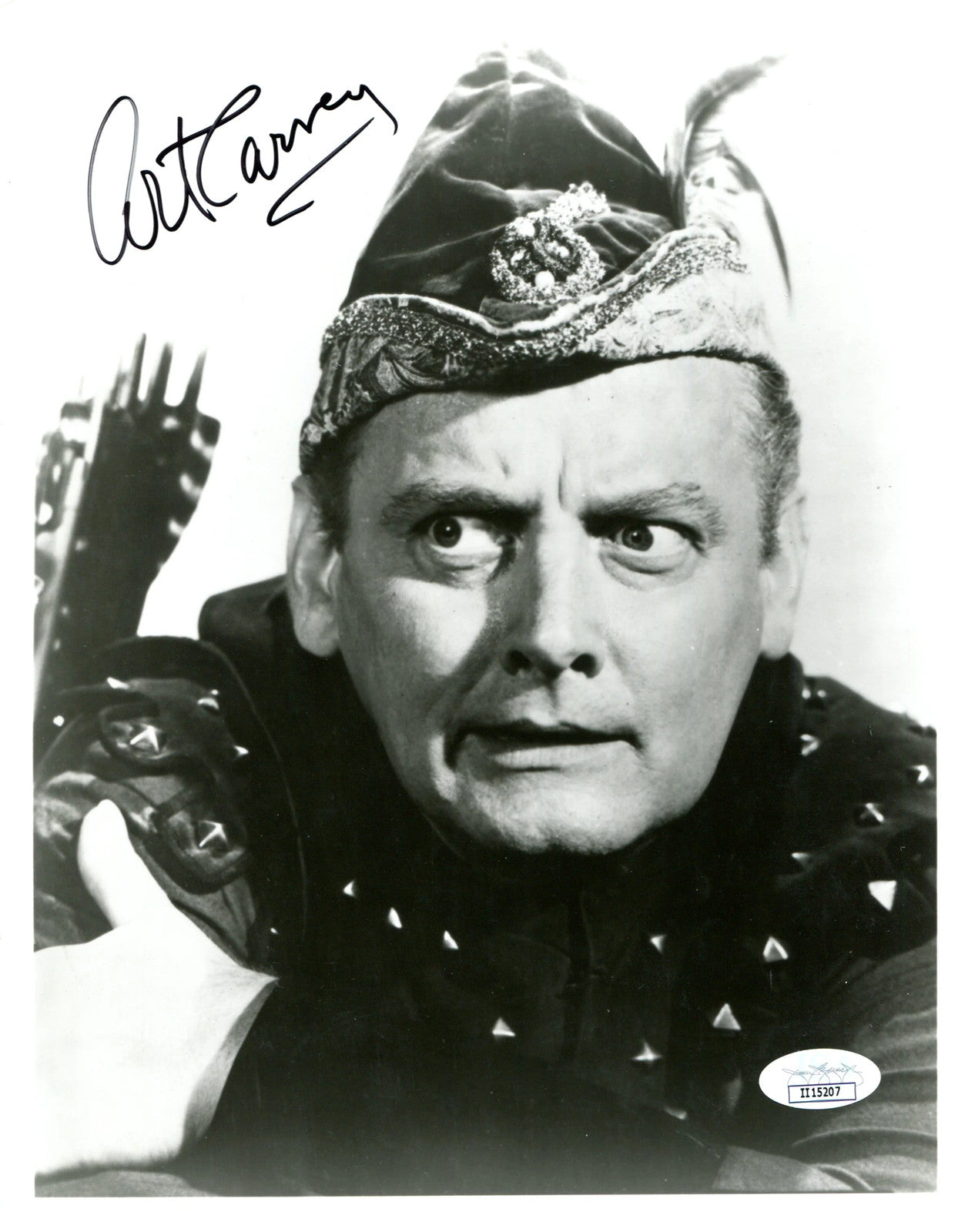 (JSA) Art Carney Autographed 8x10 Photo