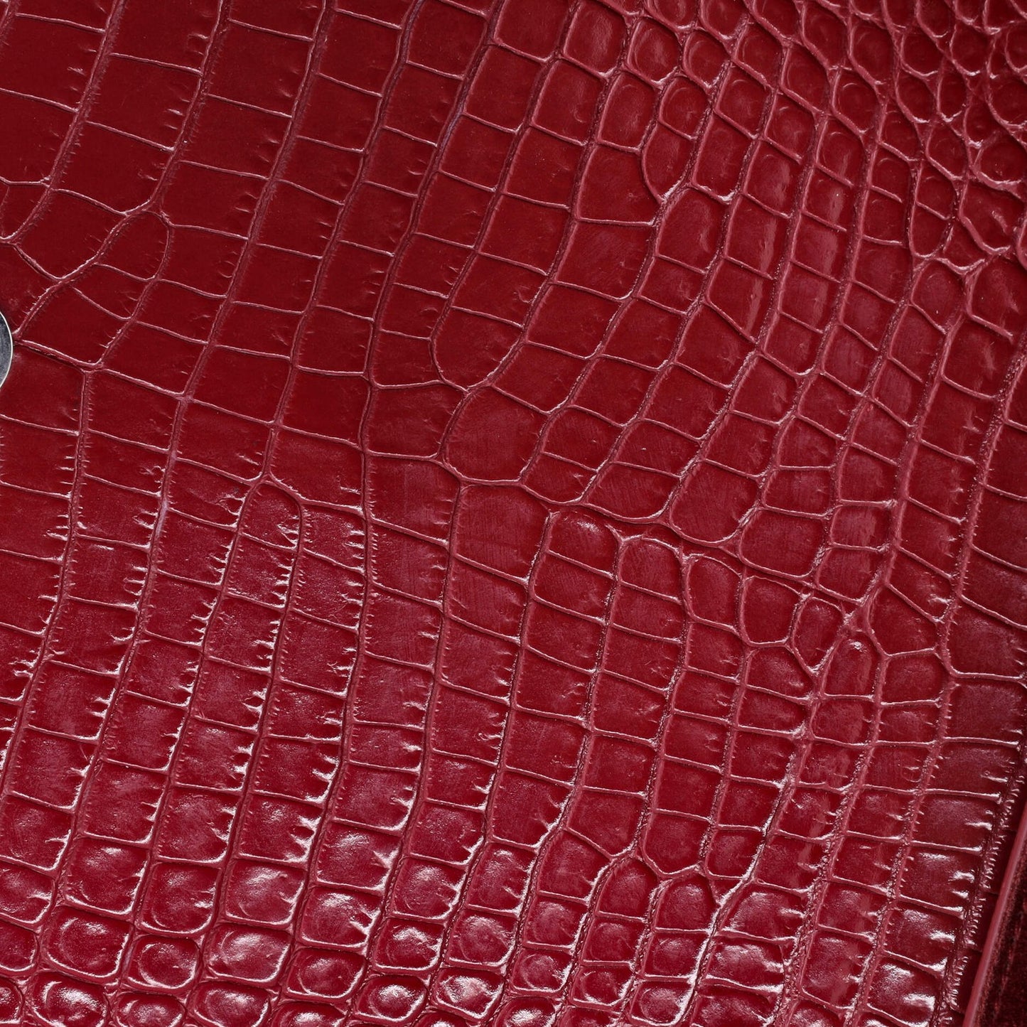 Saint Laurent Sunset Crossbody Bag Crocodile Embossed Leather Medium