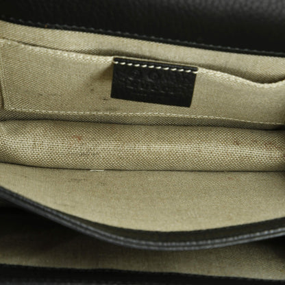 Gucci Interlocking Shoulder Bag Leather Small