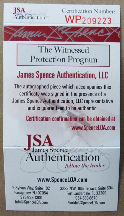 Kevin Greene Hof Signed/Autographed Rams Football Jersey Framed Jsa 157845