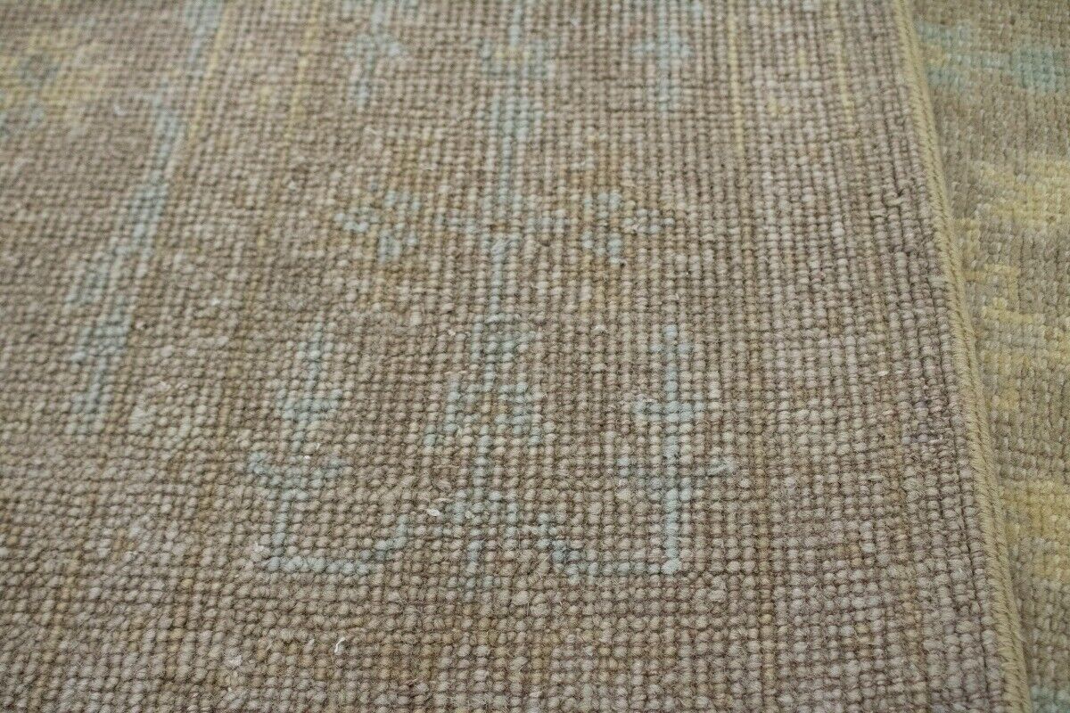 6X9 Ft Hand-Knotted Wool Chobi Peshawar Rug Muted