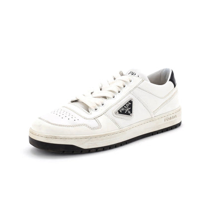 Prada Women'S Downtown Low-Top Sneakers Leather