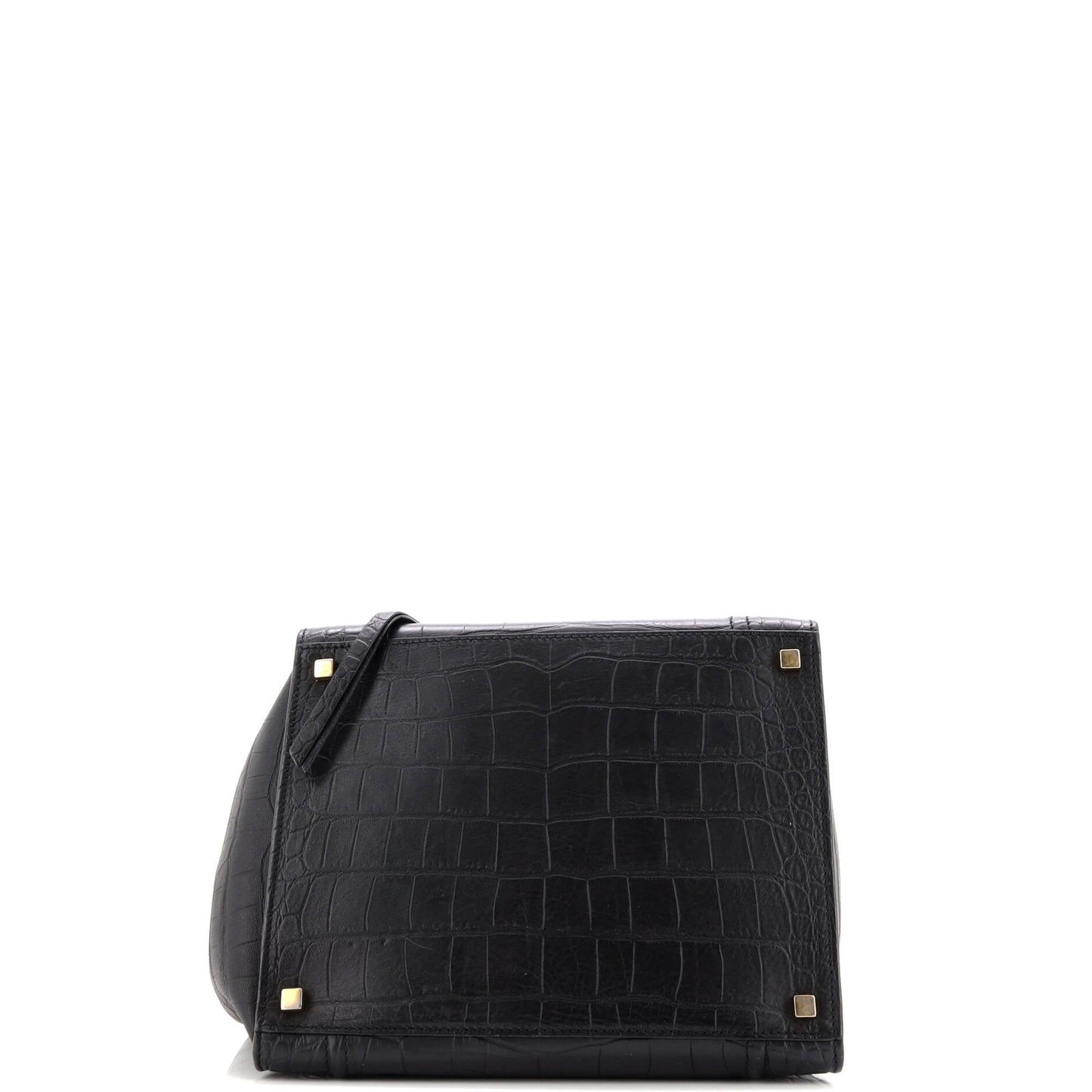 Celine Phantom Bag Crocodile Embossed Leather Medium