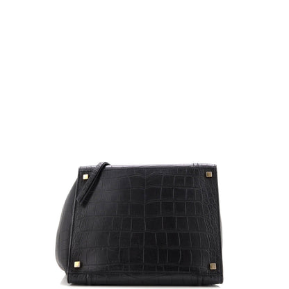 Celine Phantom Bag Crocodile Embossed Leather Medium