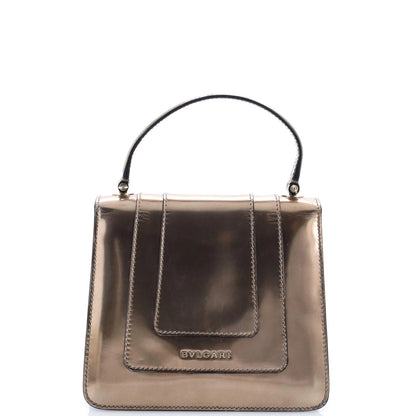 Bvlgari Serpenti Top Handle Bag Patent Small
