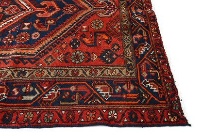 4'5X6'7 Ft Vintage Wool Rug Oriental Carpet For