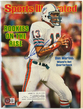Dan Marino November 14 1983 Autographed Sports