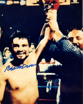 Roberto Duran Autographed 8X10 Photo