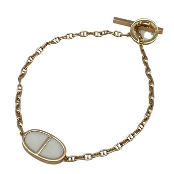 Hermes Chaine D'Ancre Verso Bracelet K18