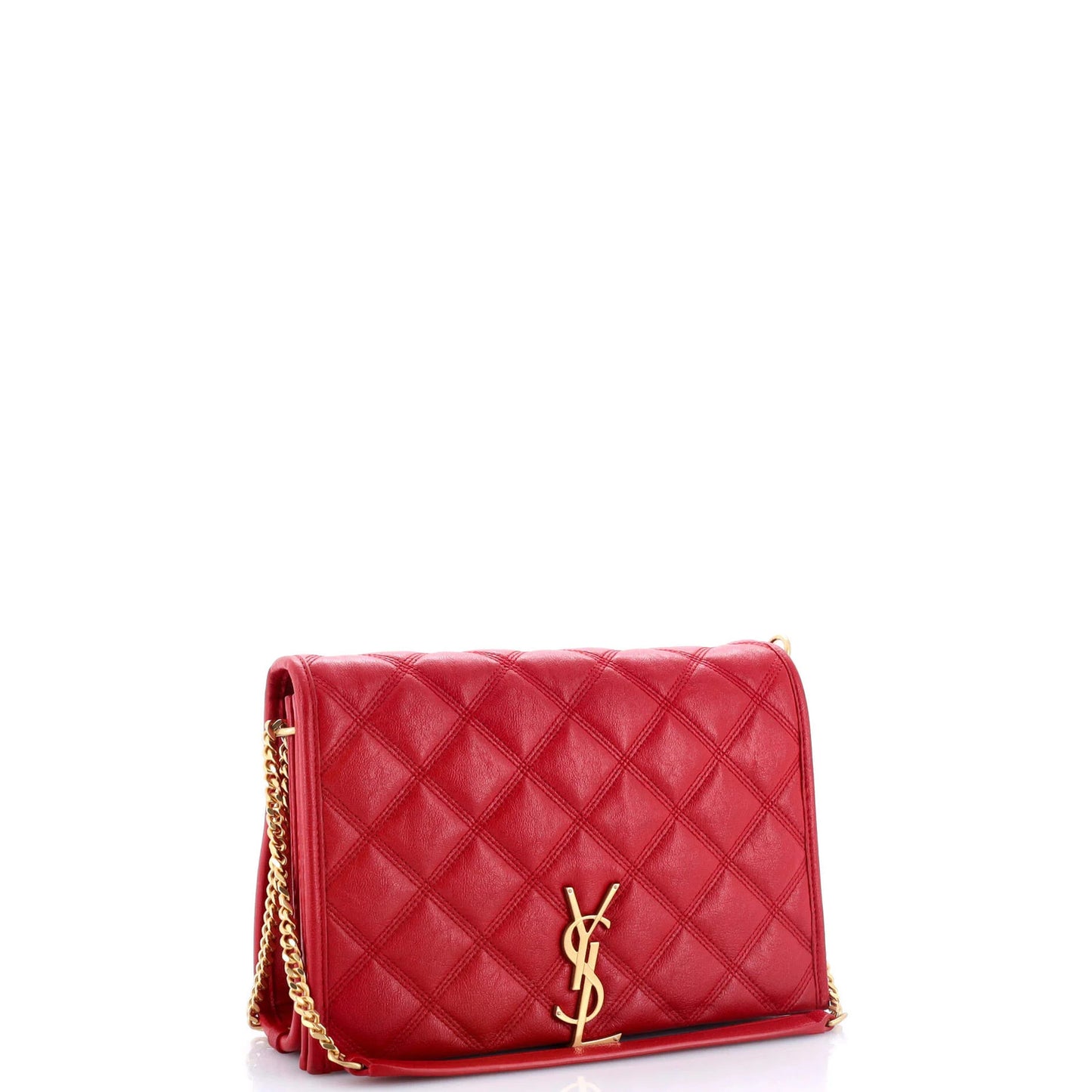 Saint Laurent Becky Shoulder Bag Quilted Leather Mini