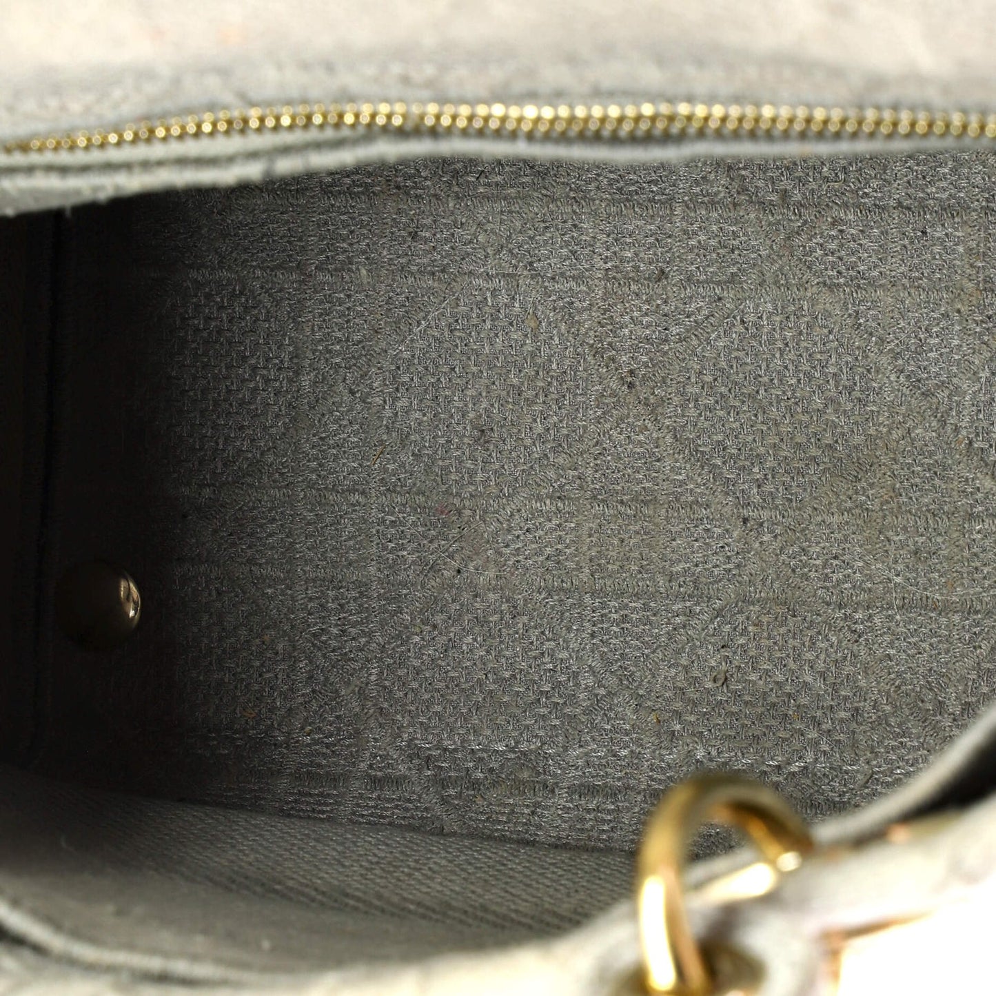 Christian Dior Lady D-Lite Bag Cannage Embroidered Canvas Medium