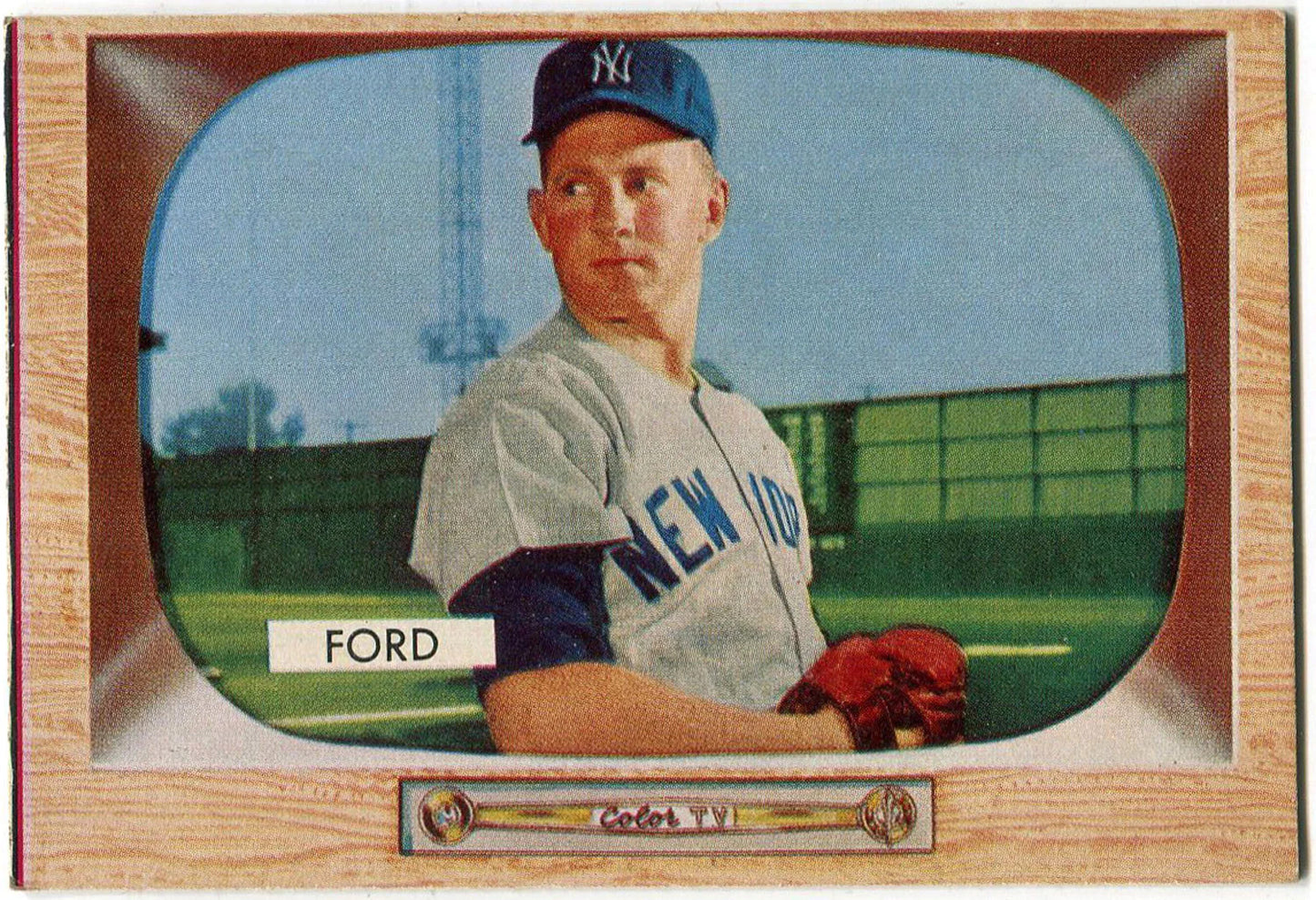 Whitey Ford 1955 Bowman Card #59
