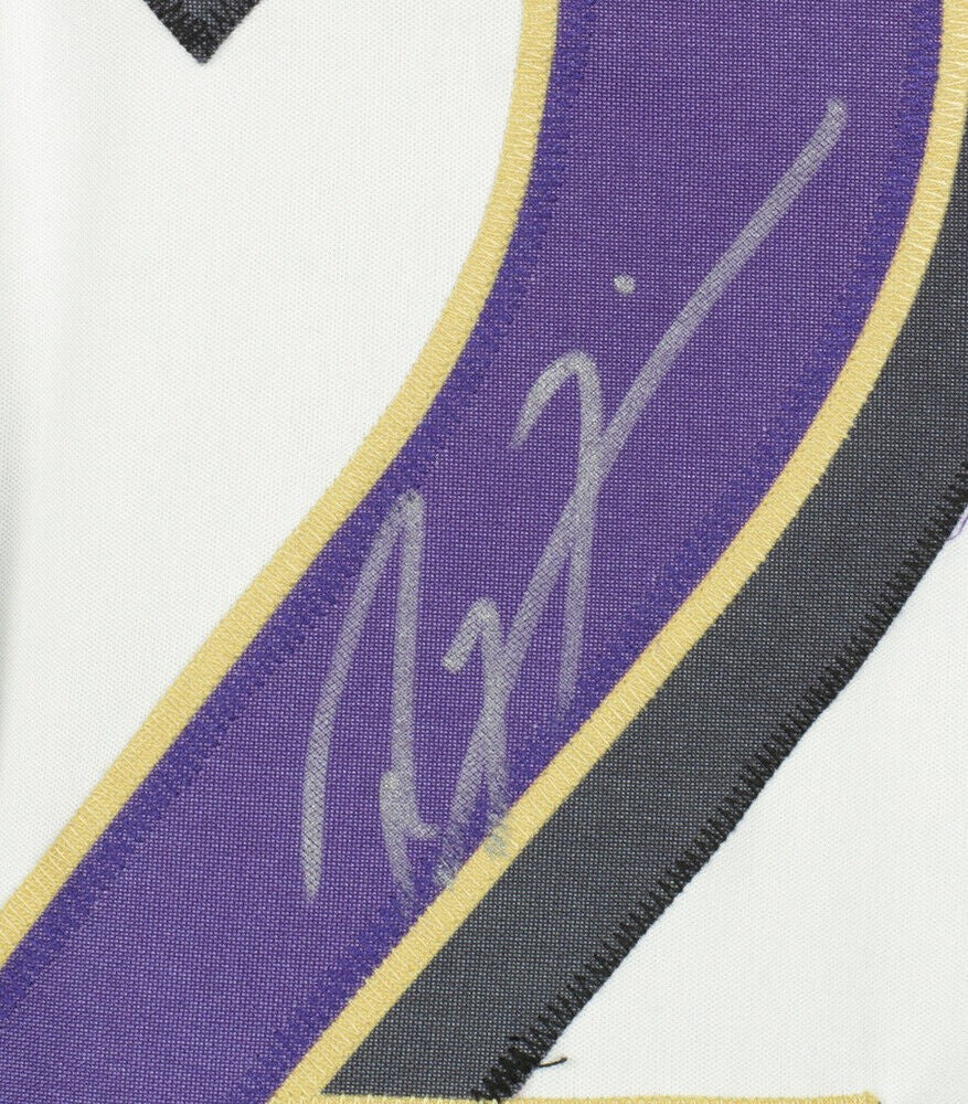 Signed Football Jersey Autographed By Ravens Lewis Ray Custom White JSA 156536