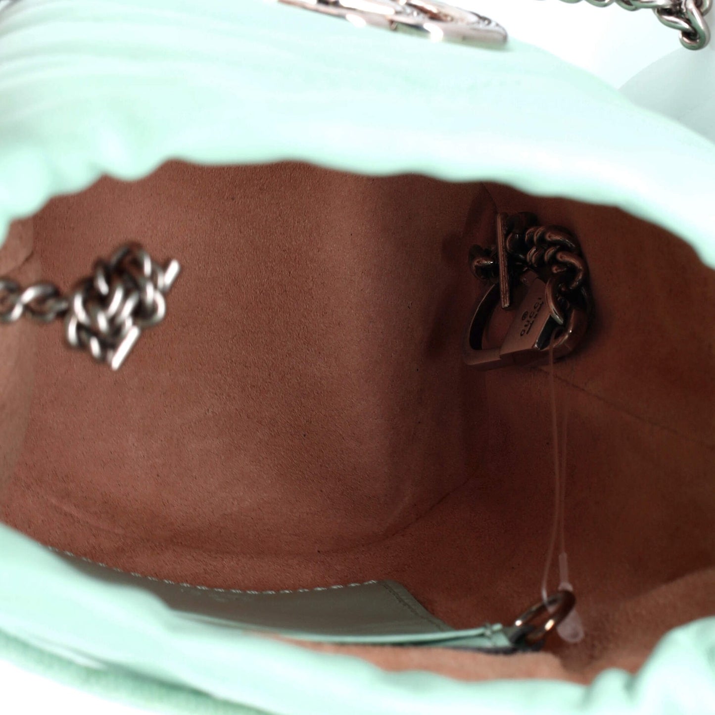 Gucci Gg Marmont Bucket Bag Matelasse Leather Mini