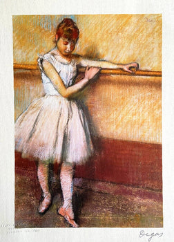 Edgar Degas, Signed Numbered Lithograph Coa