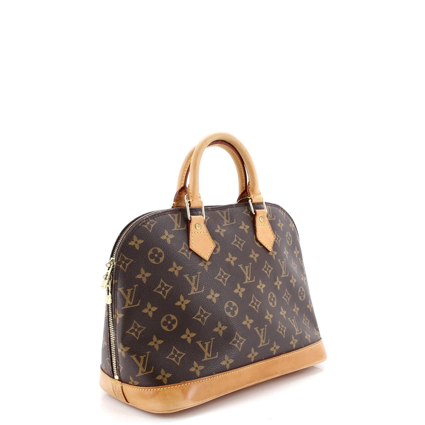 Louis Vuitton Alma Handbag Monogram Canvas Pm