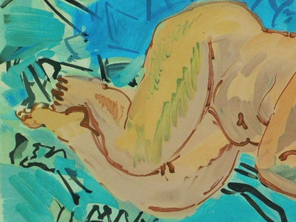 Raoul Dufy Nu Couche 1969 Lithograph On Arches