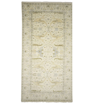 Handmade Extra Large Oushak Oriental Rug Muted