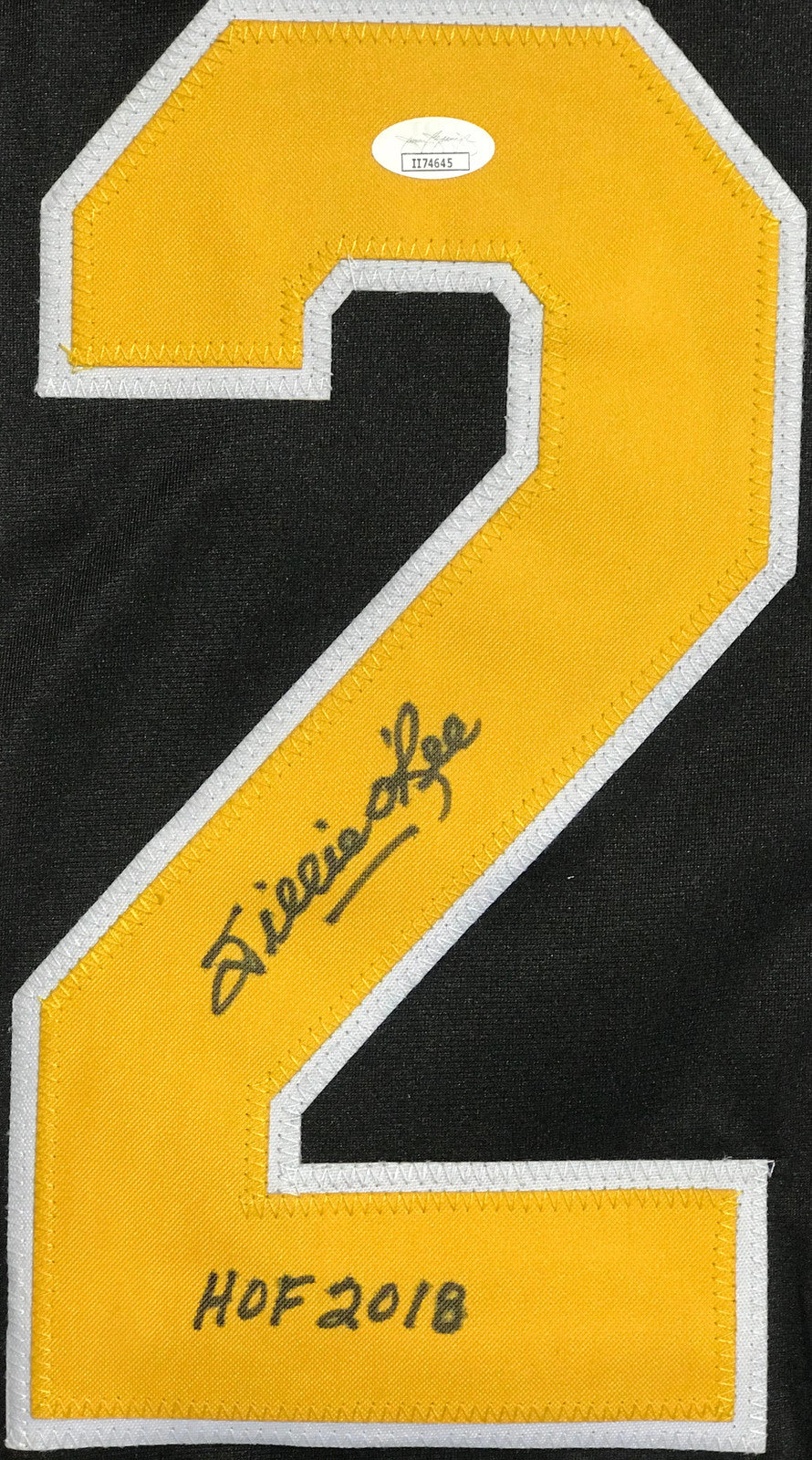 Willie O'Ree "Hof 2018 Barrier Breaker 58" Autographed Boston Bruins Jersey (Jsa