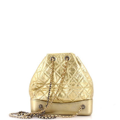 Chanel Gabrielle Backpack Quilted Calfskin Small