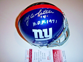 Andy Robustelli,Fran Tarkenton,Ya Tittle Giants