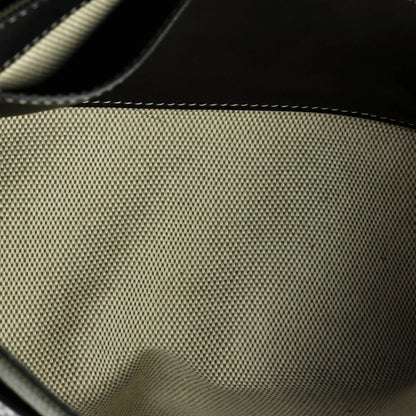 Burberry Note Crossbody Bag Check Canvas And Leather Medium