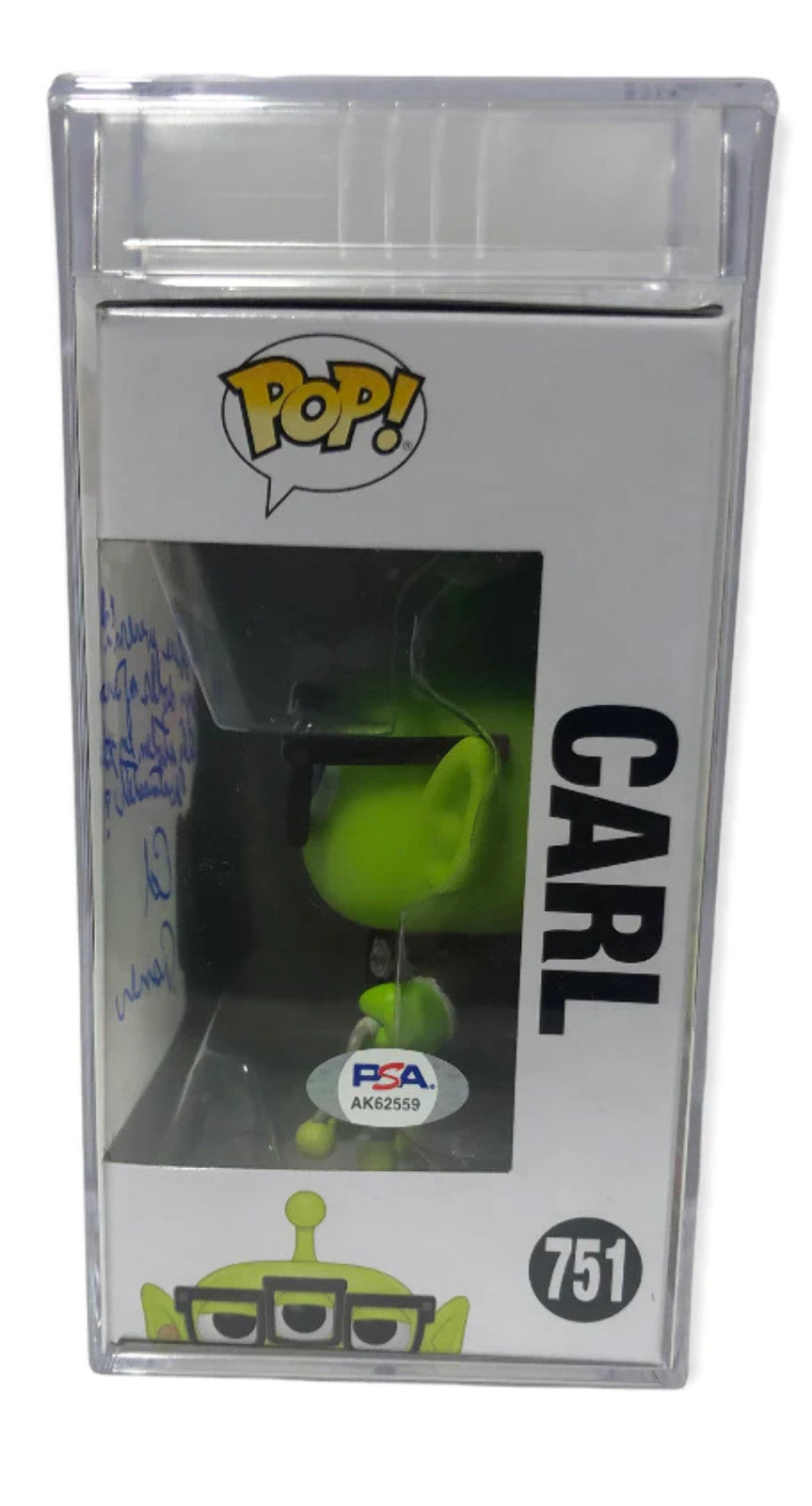 Ed Asner Autographed Dinsey Remix Funko Pop (Psa)