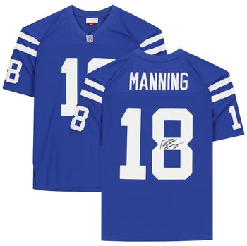 Peyton Manning Hof Autographed Mitchell & Ness