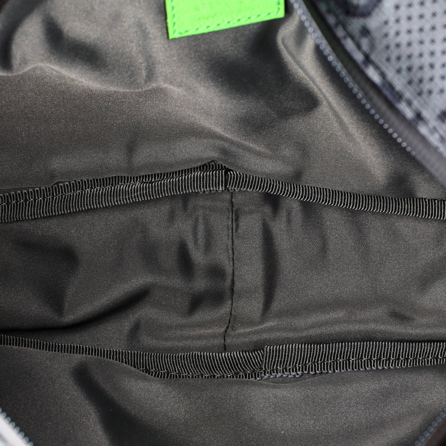 Gucci Buckle Flap Chest Strap Backpack Gg Fabric With Rubber