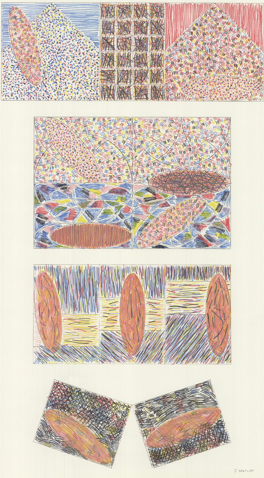 Jennifer Bartlett American Dance Festival " Offset Lithograph
