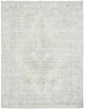 Handmade Antique Vintage Oriental Rug Muted