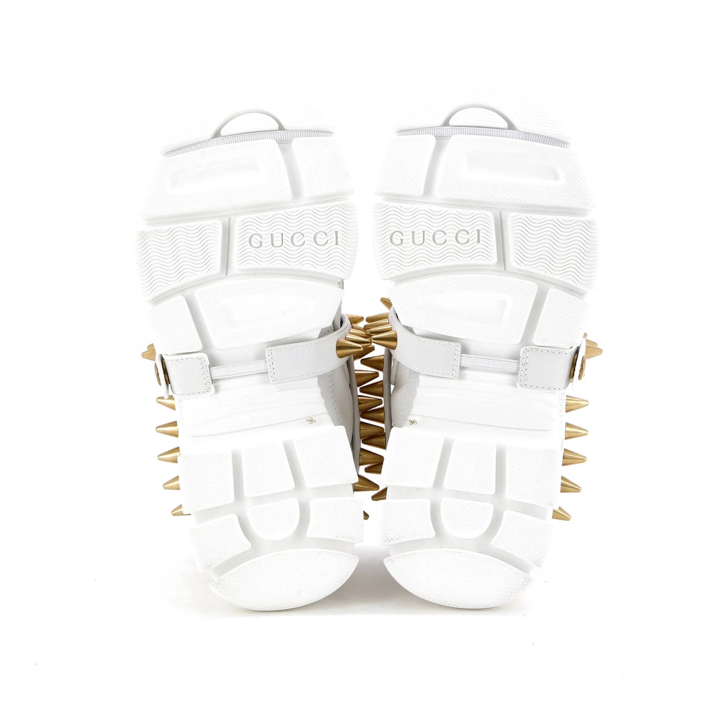 Gucci X Sega Flashtrek Sneakers Technical Fabric And Leather With Studs