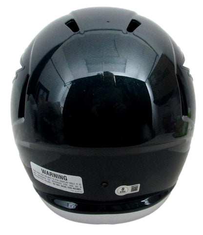 Brandon Graham Signed Green Full Size Speed Replica Helmet Eagles BAS 195559