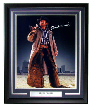 Chuck Norris Autographed 16X20 Photo 