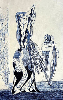 Max Ernst Lithograph Coa Signed Op Numbered By Hand