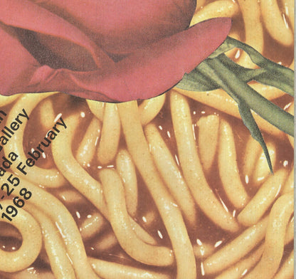 ROSENQUIST JAMES The Poster 1968 National Gallery Canada Pop Art 23" x 18.5