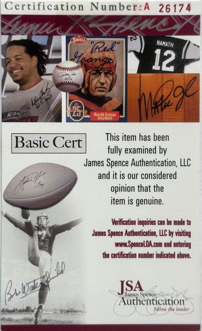 O.J. Simpson Autographed Bills 8X10 Football Photo (Jsa)