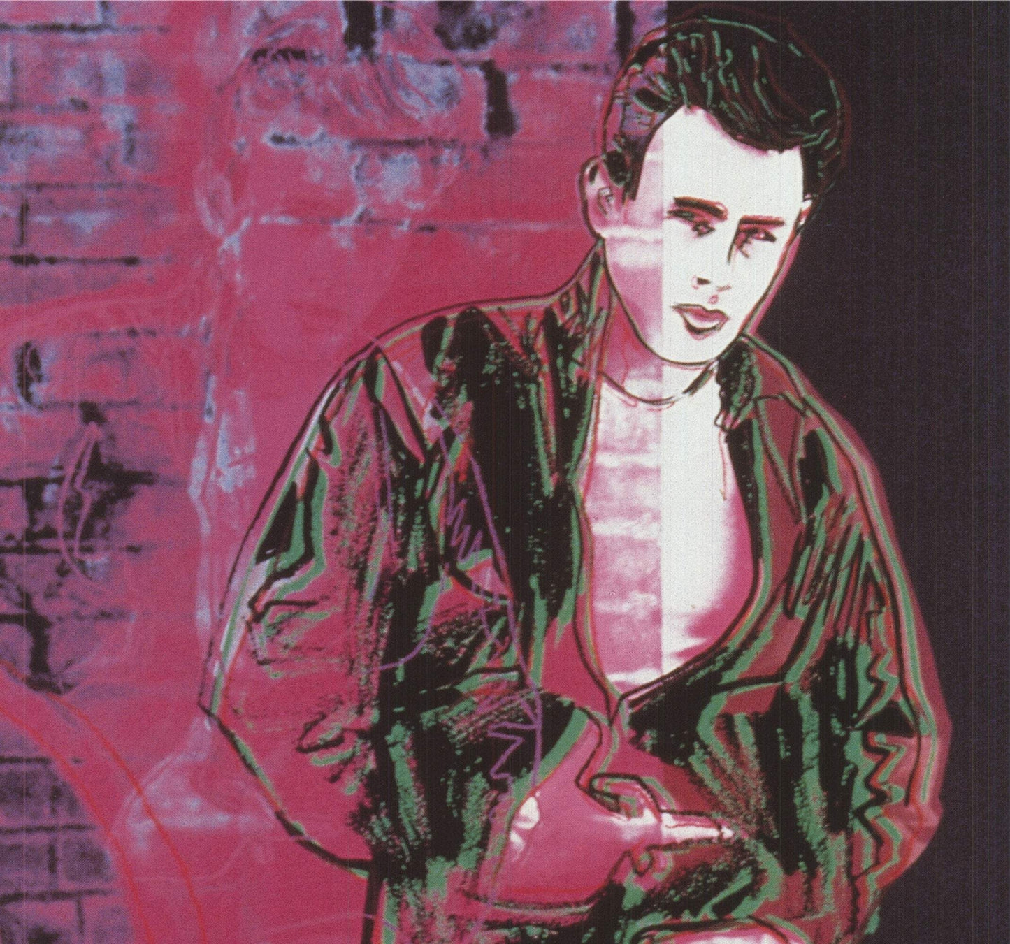 Andy Warhol Ads: Rebel Without A Cause (James Dean) " Poster