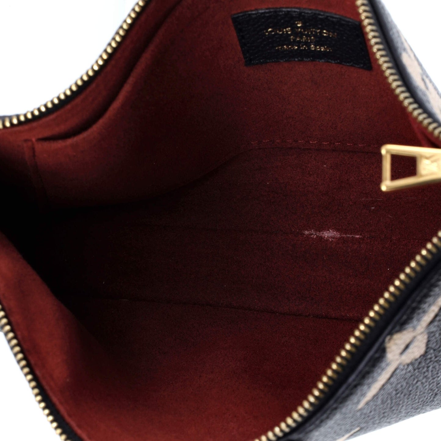 Louis Vuitton Multi Pochette Accessoires Bicolor Monogram Empreinte Giant