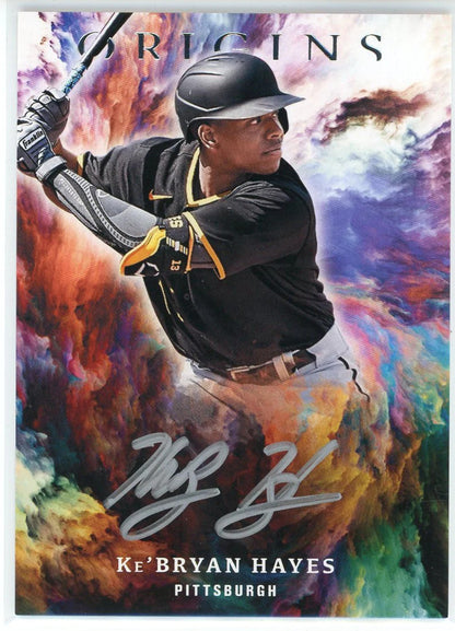 Ke'Bryan Hayes Autographed 2021 Panini Origins Card #Os-Kh