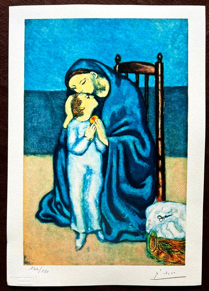 Pablo Picasso Lithograph Signed Coa