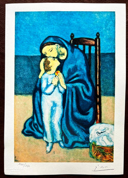 Pablo Picasso Lithograph Signed Coa