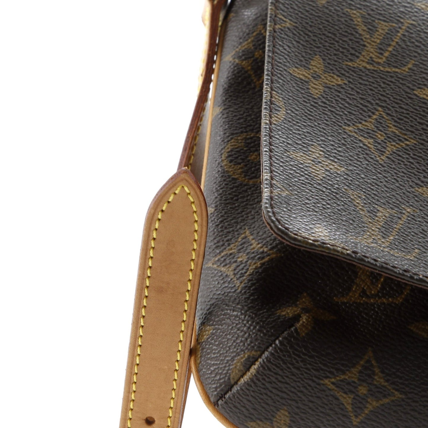 Louis Vuitton Musette Tango Handbag Monogram Canvas