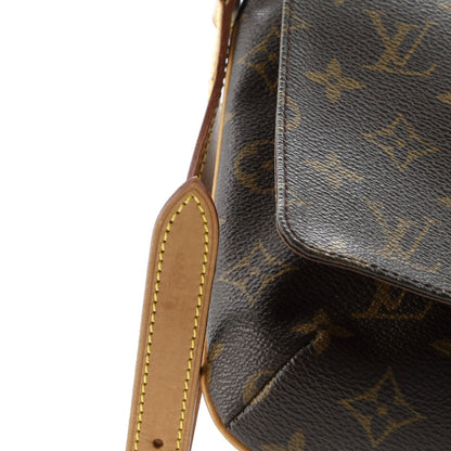 Louis Vuitton Musette Tango Handbag Monogram Canvas