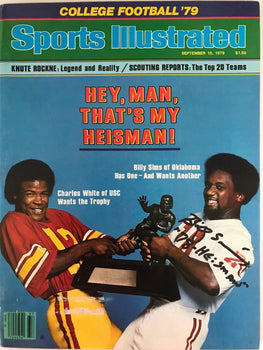 Billy Sims Signed Sports Illustrated September 10 1979